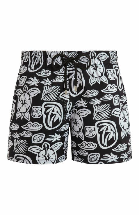 Men's Tahiti Turtles Stretch Swim Trunks