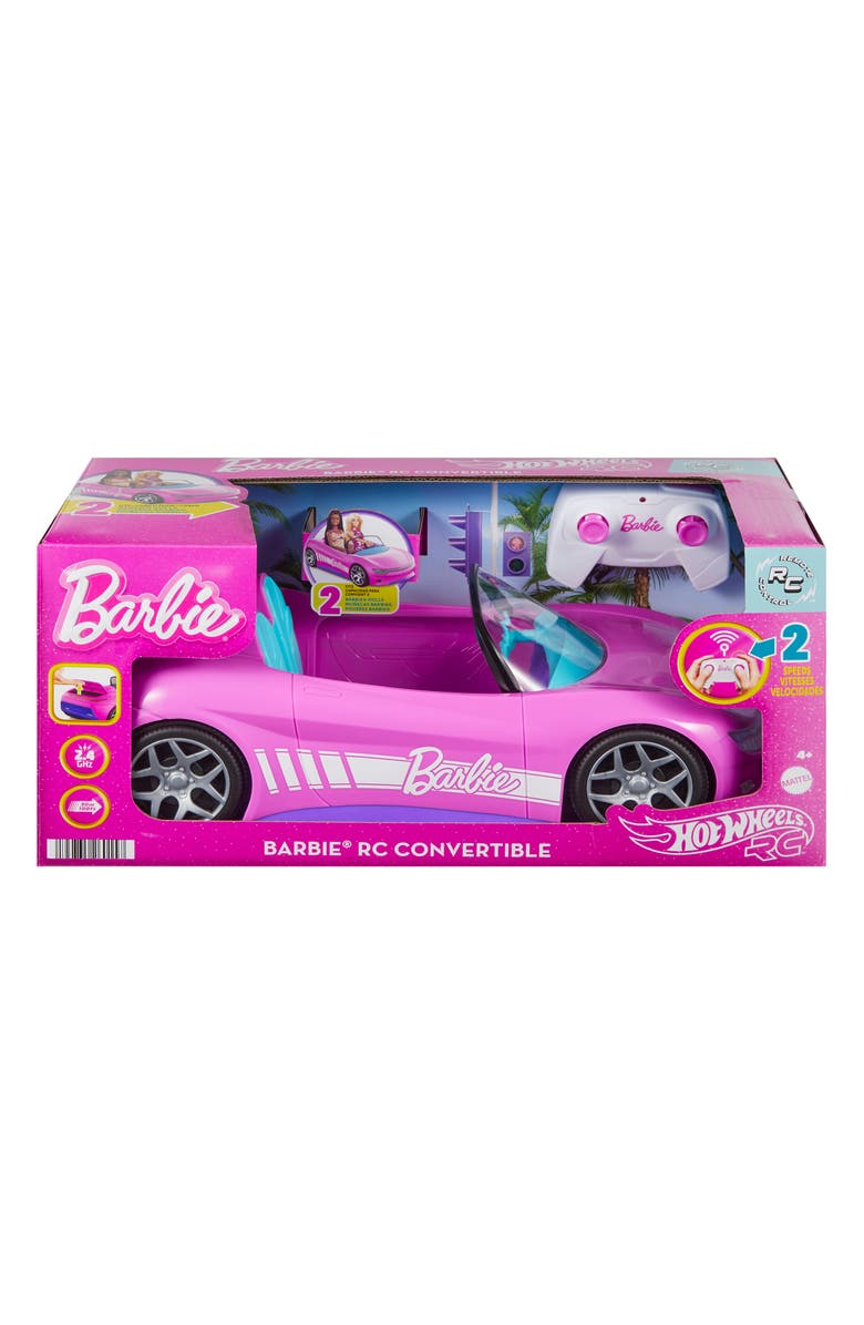 Barbie Hot Wheels Remote Control Barbie Convertible, Alternate, color,