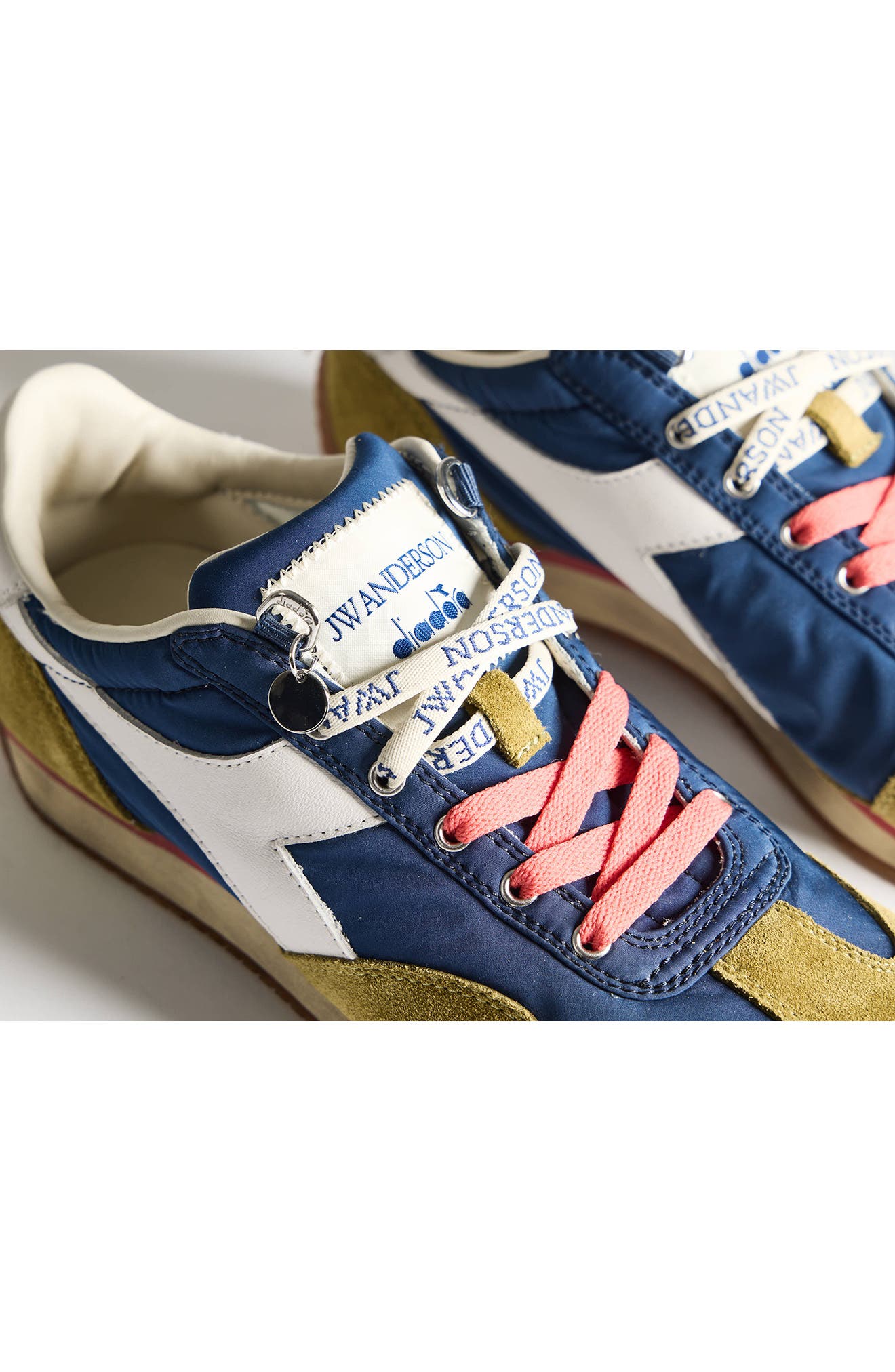 x Diadora Gender Inclusive Equipe Sneaker, Alternate, color, NAVY PEONY
