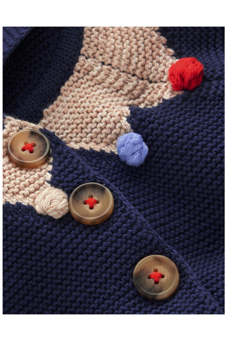 Kids' Jester Cotton Hooded Cardigan, Alternate, color, COLLEGE NAVY JESTER