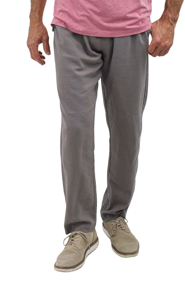 JACHS Linen Blend Pull-On Pants, Main, color,