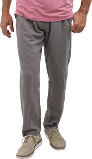JACHS Linen Blend Pull-On Pants
