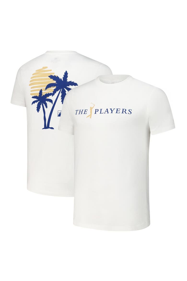 Unisex Flomotion White THE PLAYERS Sun Palms T-Shirt, Alternate, color, White