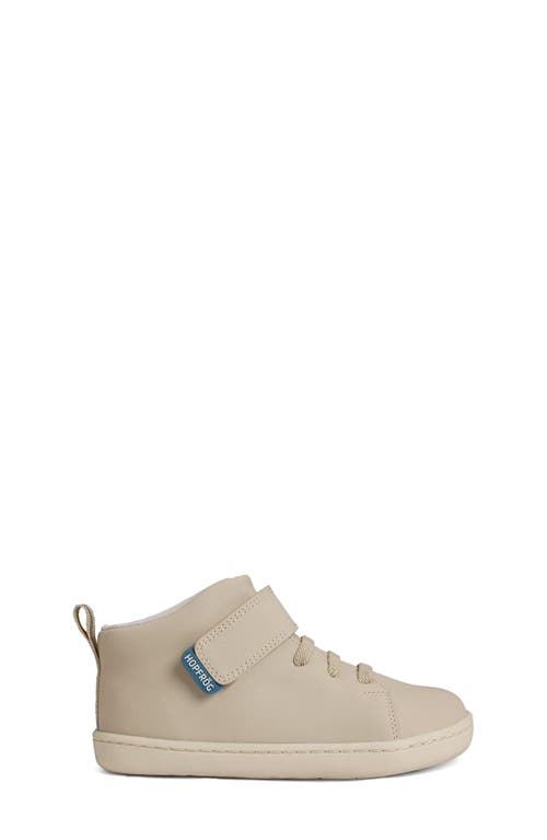 Hopfrög Kids Kids' Smart Walker High Top Sneaker In Super Matt Beige