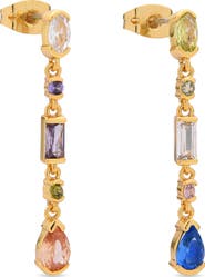 EYE CANDY LOS ANGELES Romy Mix and Match Linear Drop Earrings