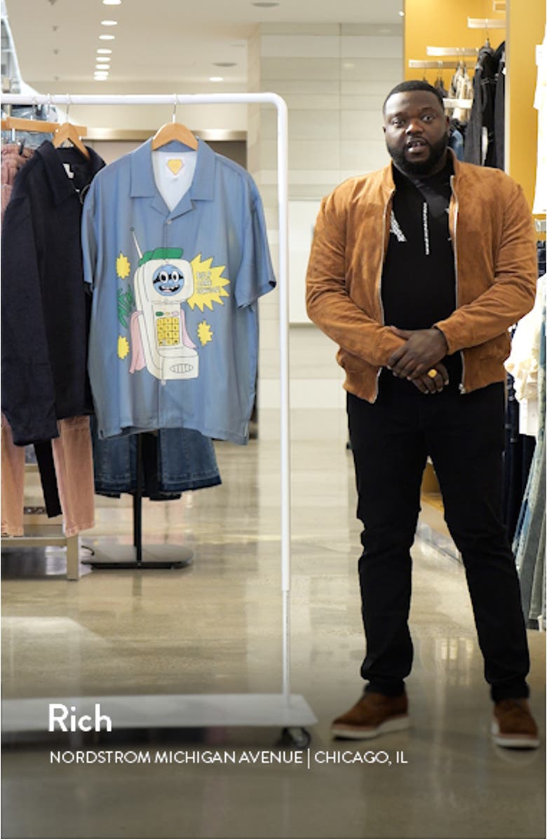 Self Care Graphic Camp Shirt, sales video thumbnail