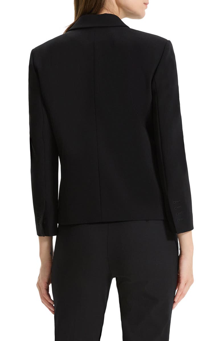 Theory Shrunken Single Breasted Blazer, Alternate, color,