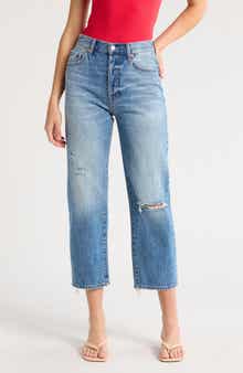 Pistola Cassie High Waist Crop Jeans