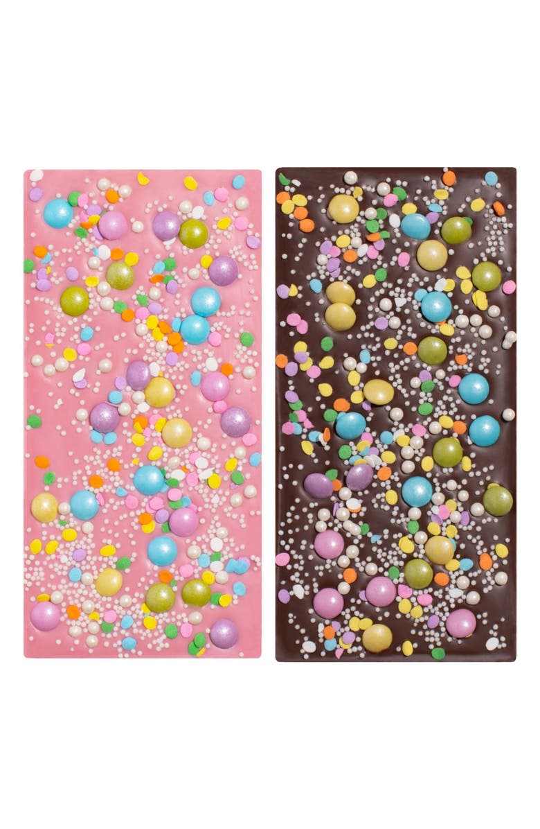 sugarfina Bunny Bark Set of 2 Chocolate Bars, Alternate, color, Multi