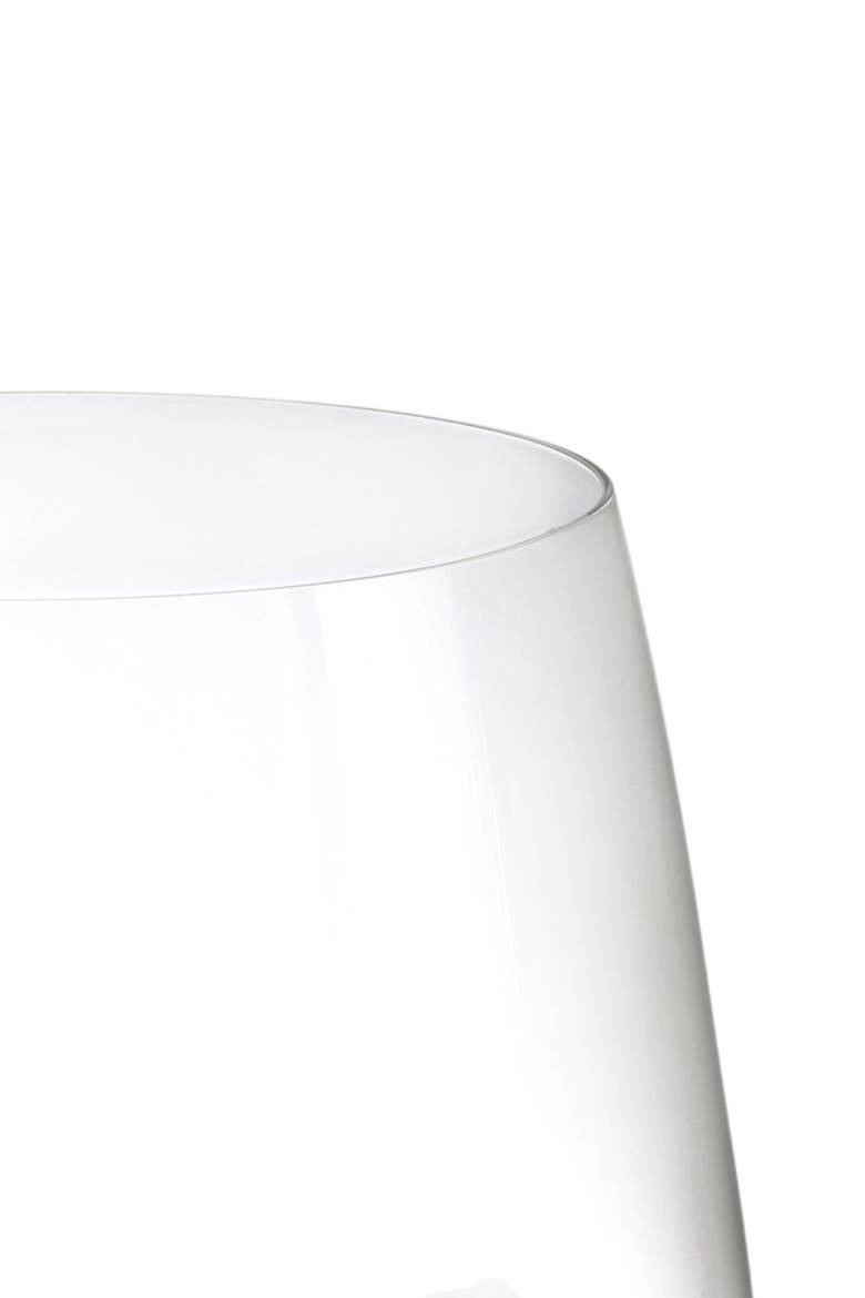 Poznan Glass White Wine Glass 16 oz Transparent Set of 6, Alternate, color, Clear