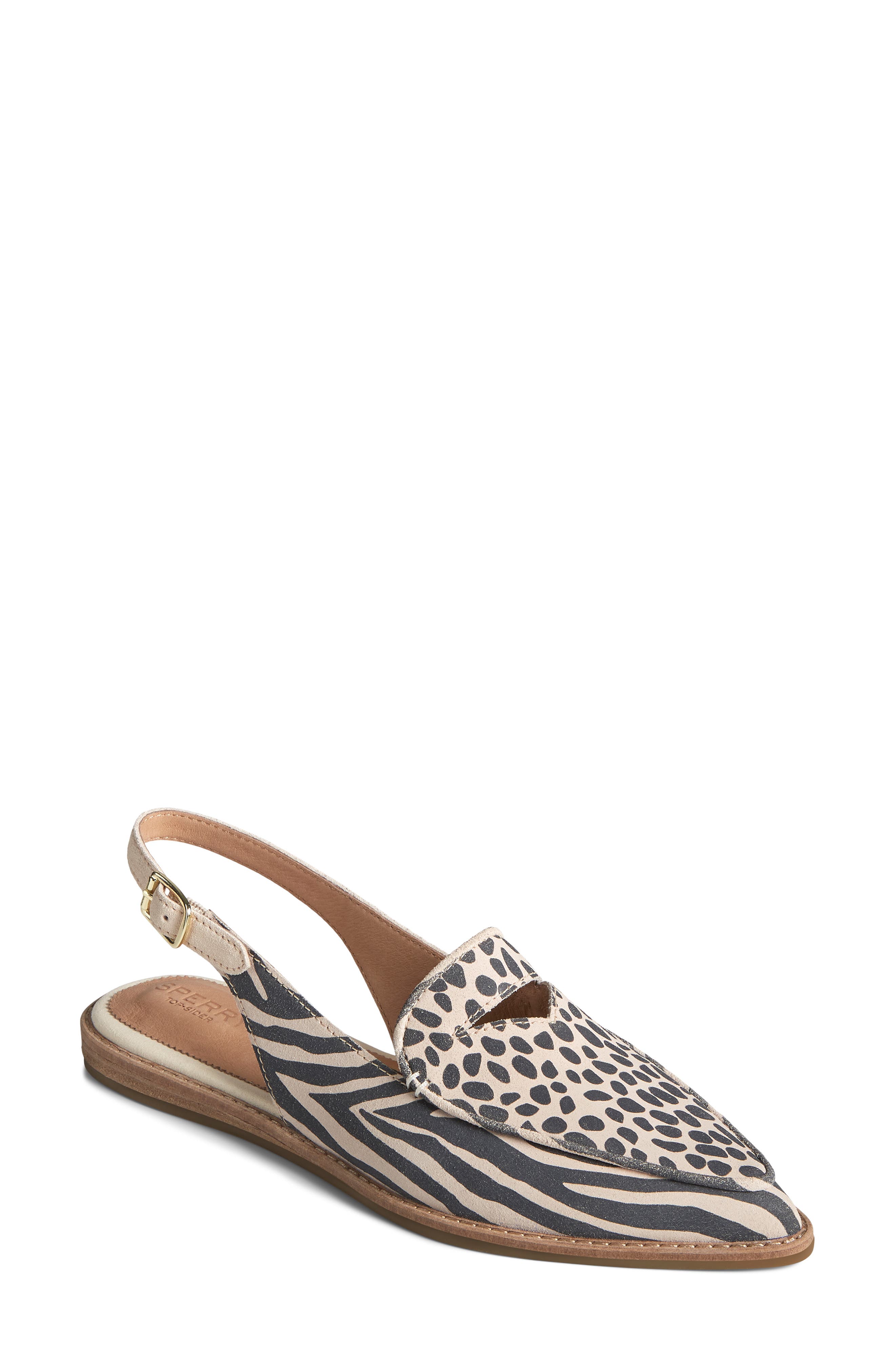 Sperry Saybrook Slingback Flat, Main, color, 