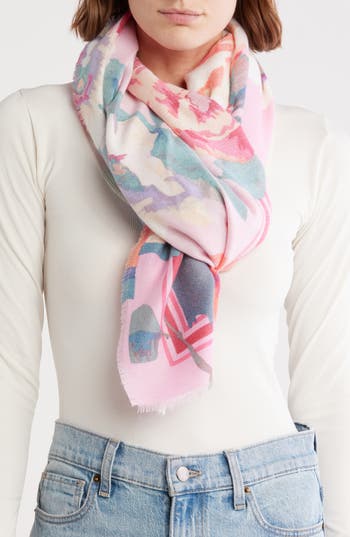 Vince Camuto Ikat Blooms Wrap