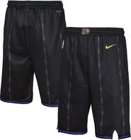 Nike Youth Nike  Black Toronto Raptors 2024/25 City Edition Swingman Performance Shorts