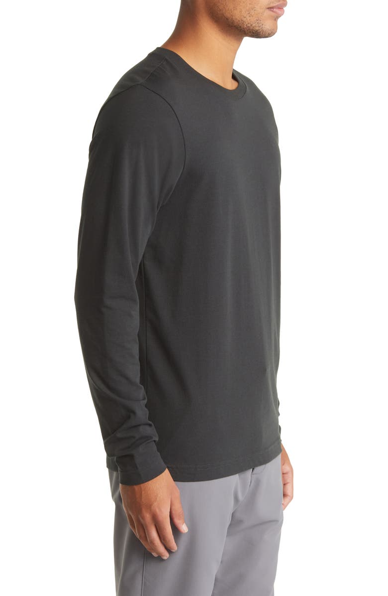 Rhone Element Long Sleeve Organic Cotton Blend T-Shirt, Alternate, color, 