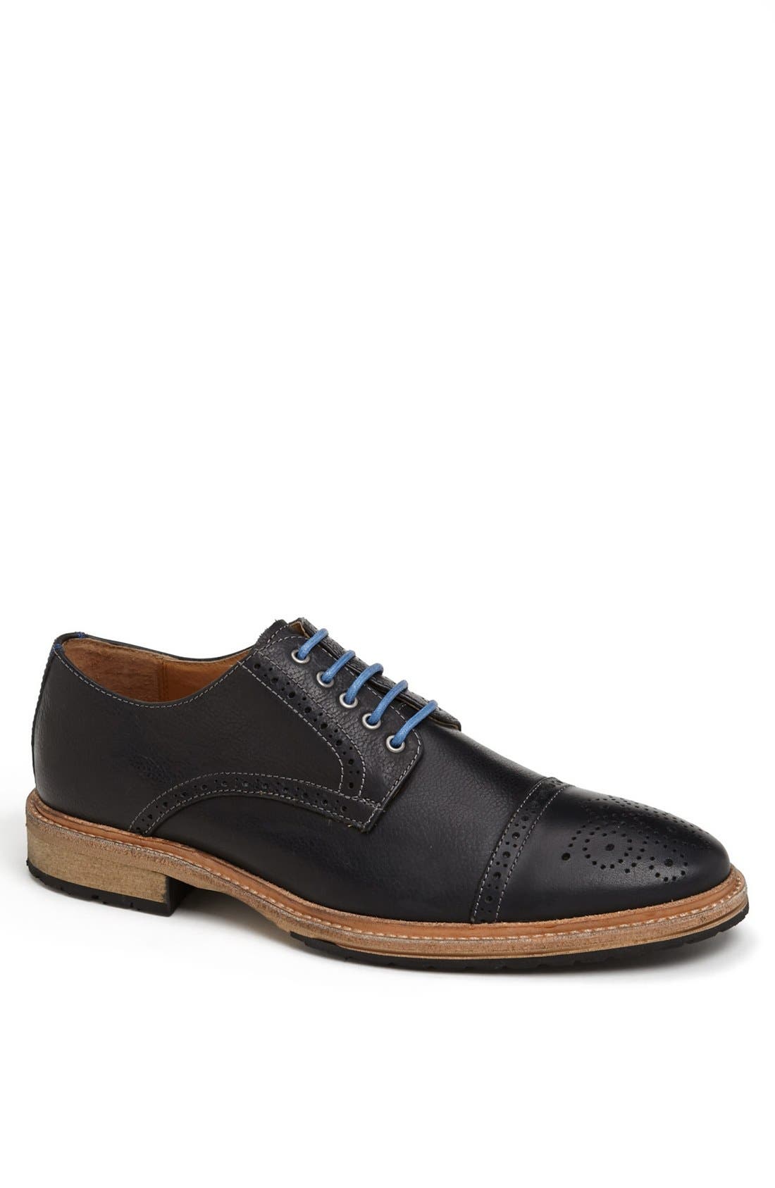 Florsheim 'Indie' Cap Toe Derby, Main, color, 
