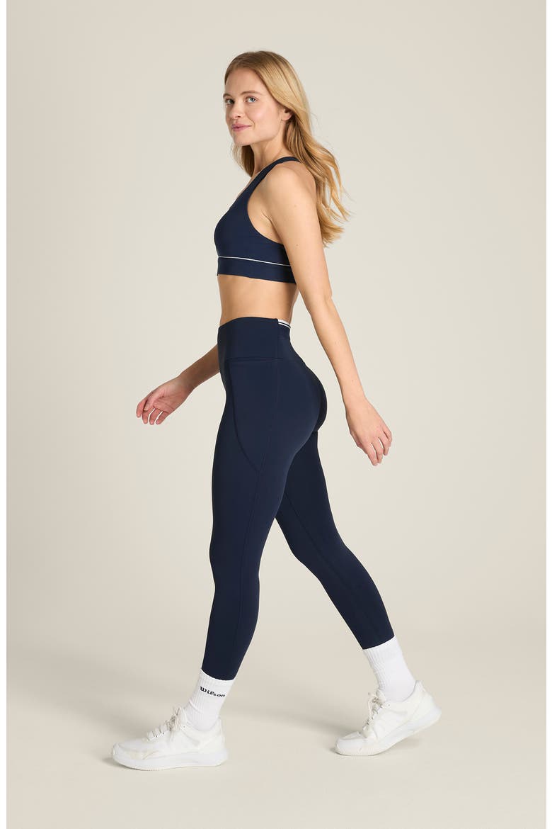 Advantage Performance Tennis Leggings, Alternate, color, CLASSIC NAVY