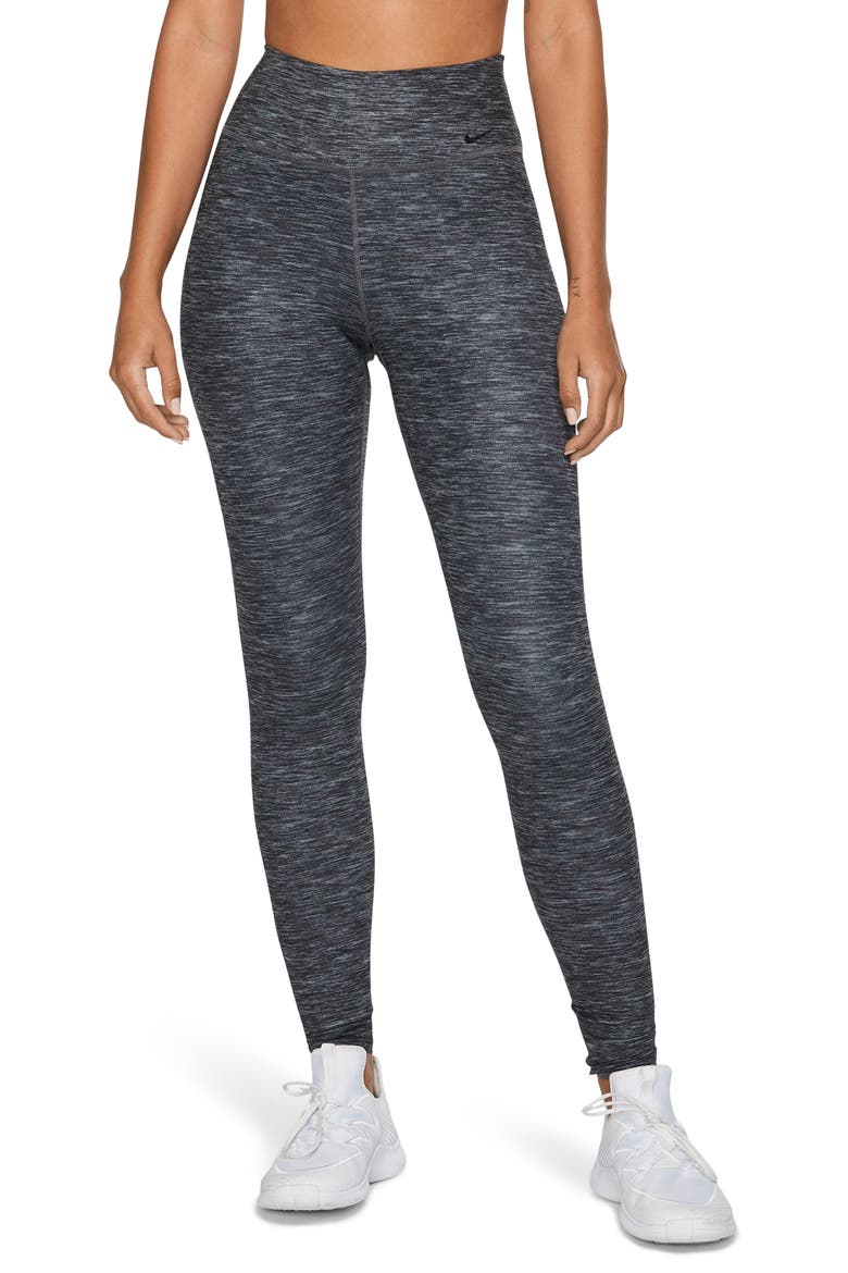 One Luxe Dri-FIT Training Tights, Main, color, BLACK