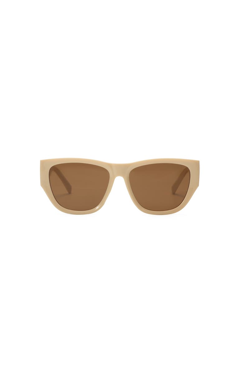 Polarized Vintage Square Sunglasses, Alternate, color, Malibu Beach