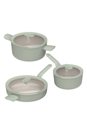 Berghoff Leo Balance 6-piece Cookware Set In Sage