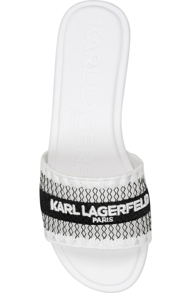 KARL LAGERFELD PARIS Cairra Slide Sandal, Alternate, color,