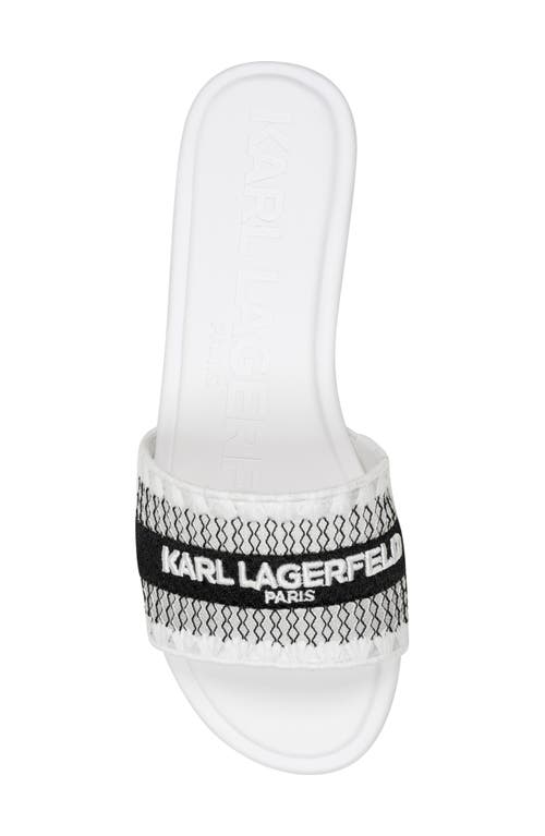 Karl Lagerfeld Cairra Slide Sandal