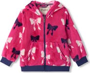 Hatley Kids' Bow Fleece Zip Hoodie