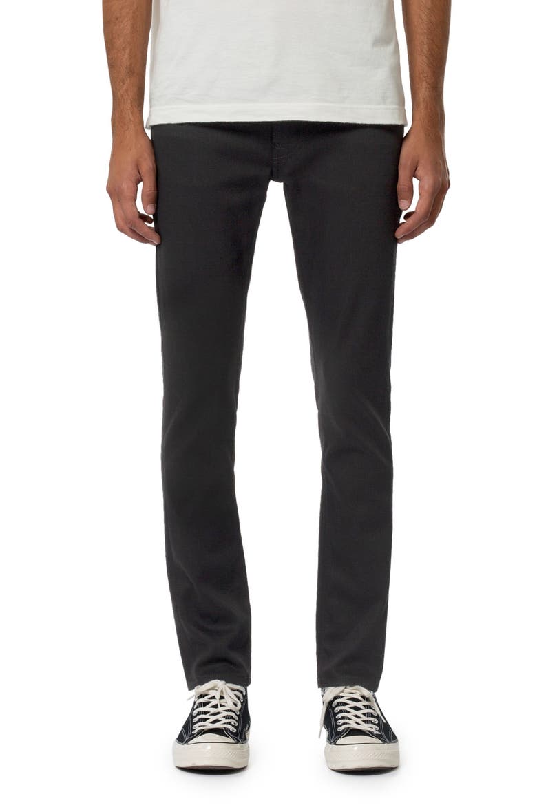 Lean Dean Slim Fit Jeans, Main, color, DRY EVERBLACK