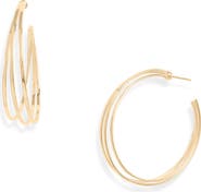 Jennifer Zeuner Raya 2 Triple Hoop Earrings