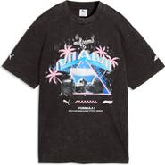 PUMA x F1 Miami Washed Cotton Graphic T-Shirt