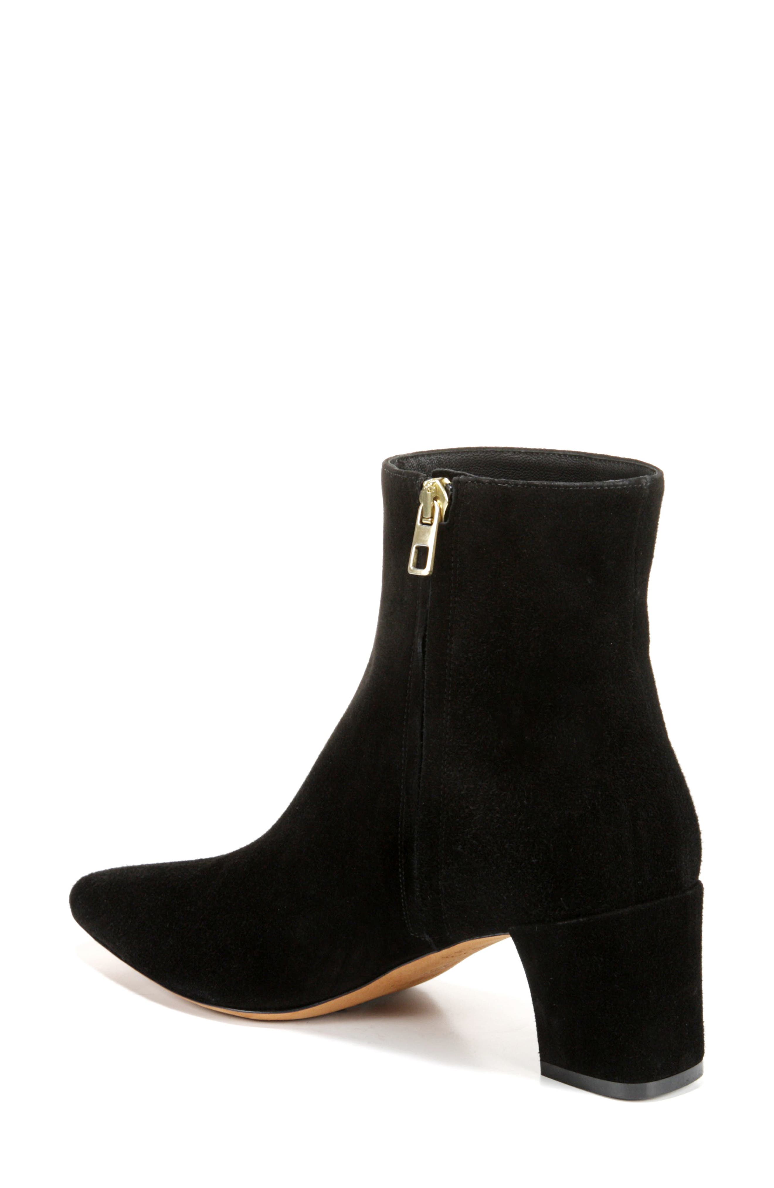 Lanica Bootie, Alternate, color, BLACK SUEDE