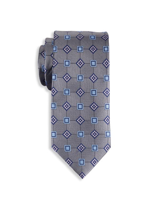 Oak Hill By Dxl Big & Tall Geometric Patterned Tie In Multi