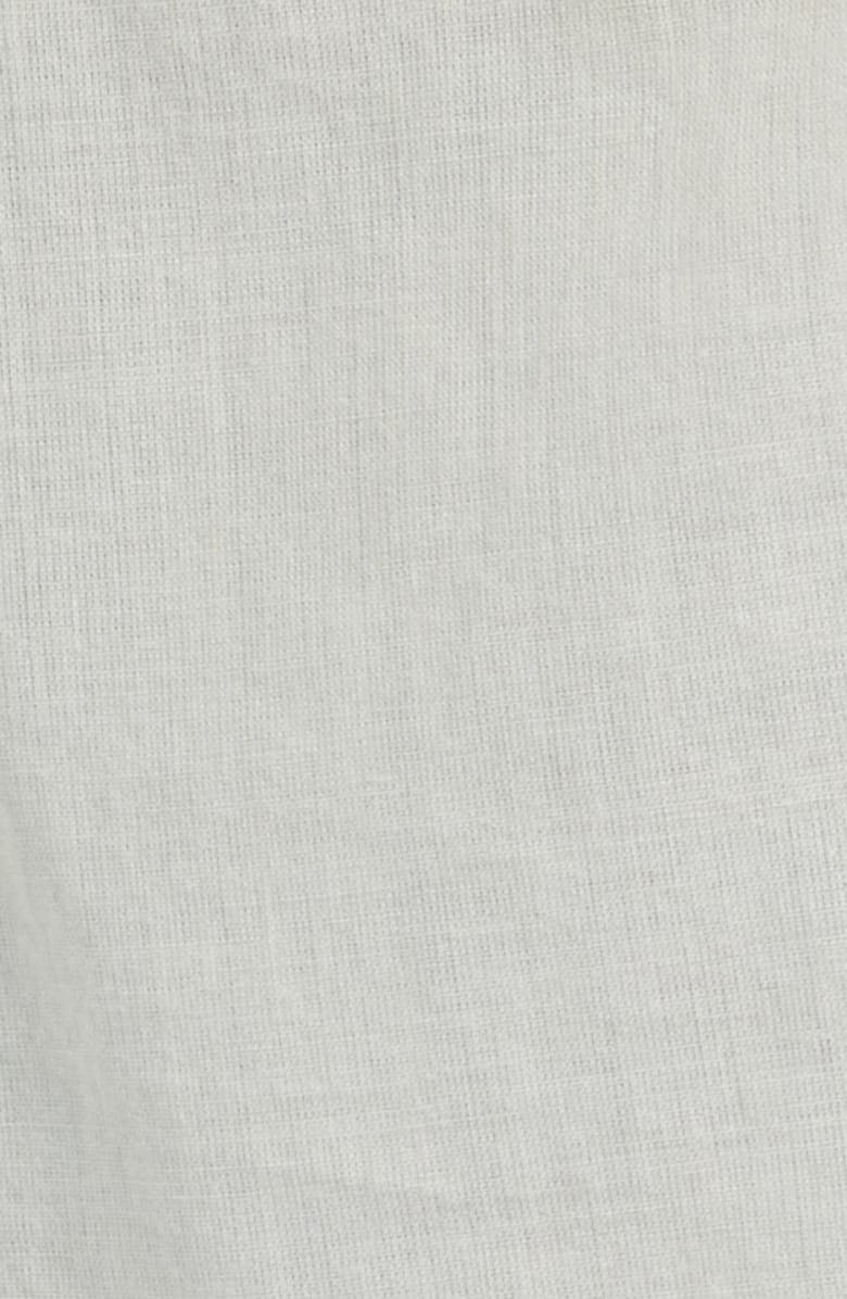 Vince Camuto Lace Trim Half Placket Blouse, Alternate, color, New Ivory