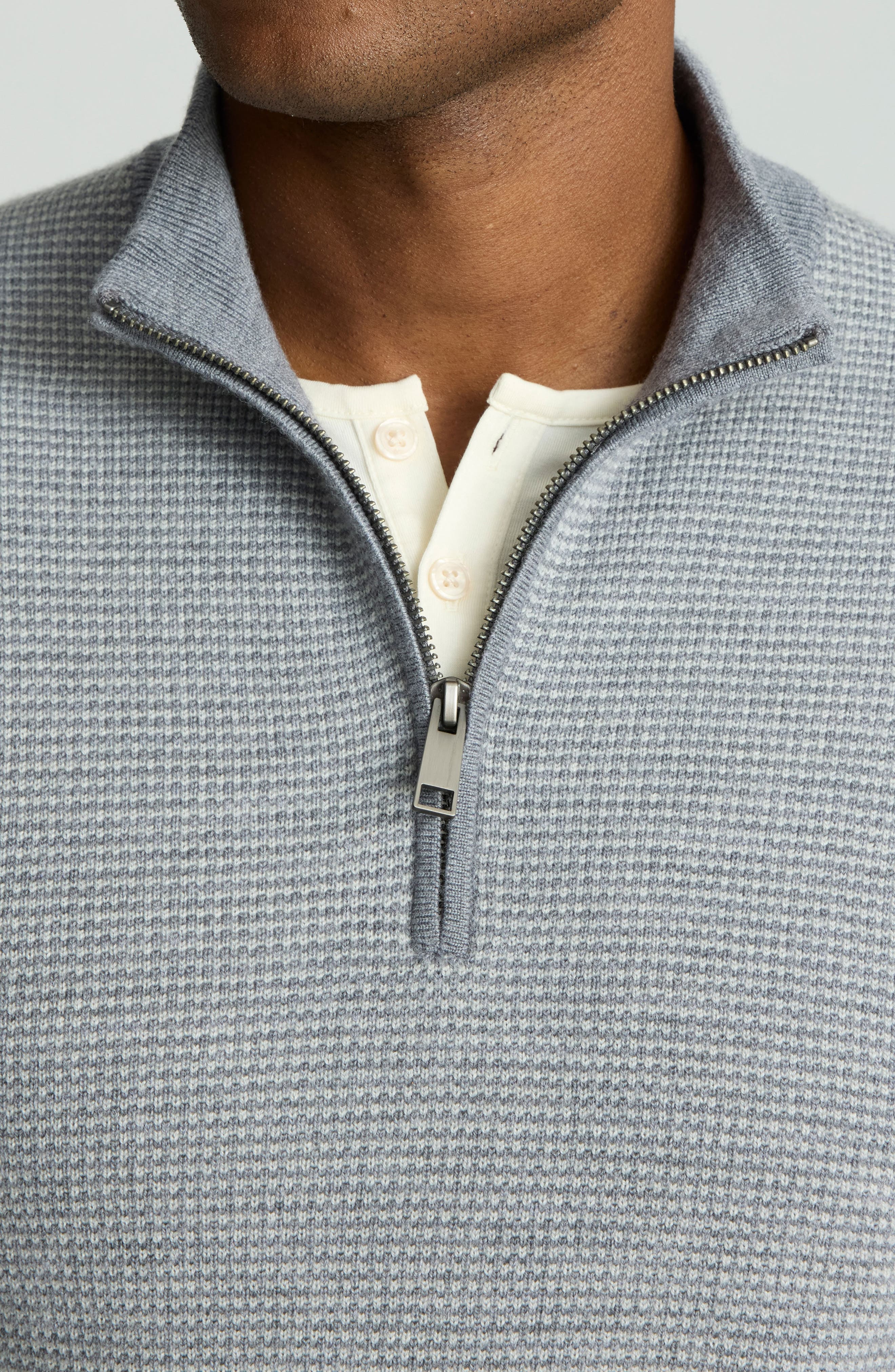 Marvall Quarter Zip Sweater - image 2
