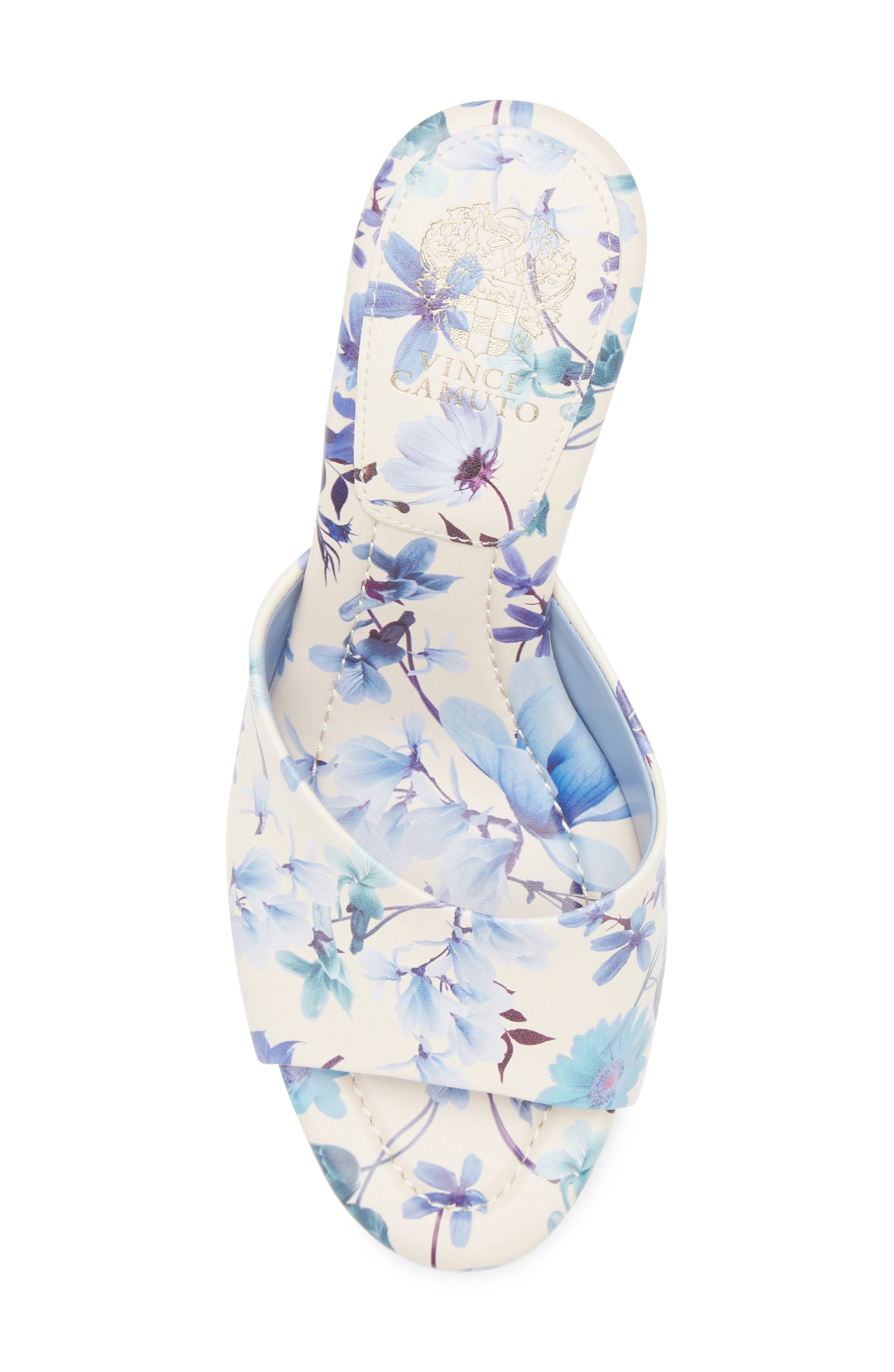 Vince Camuto Paigley Mule Sandal, Alternate, color, Trellis Blue