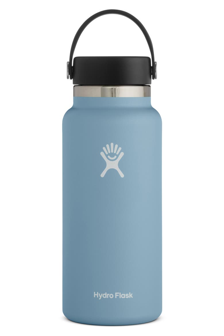 32-Ounce Wide Mouth Cap Water Bottle, Main, color, RAIN