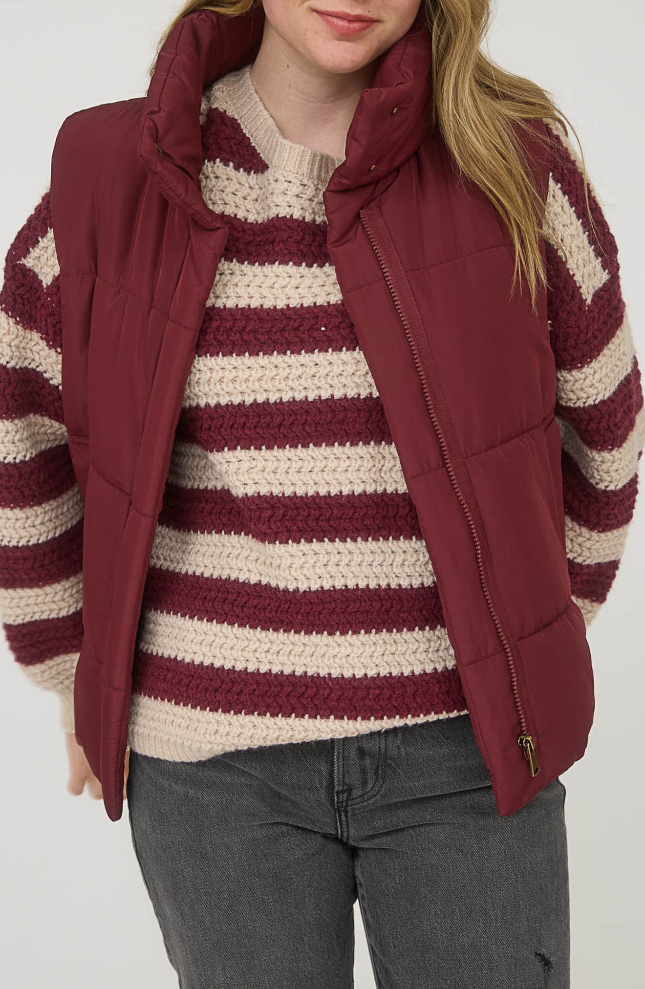 Blu Pepper Quilted Vest