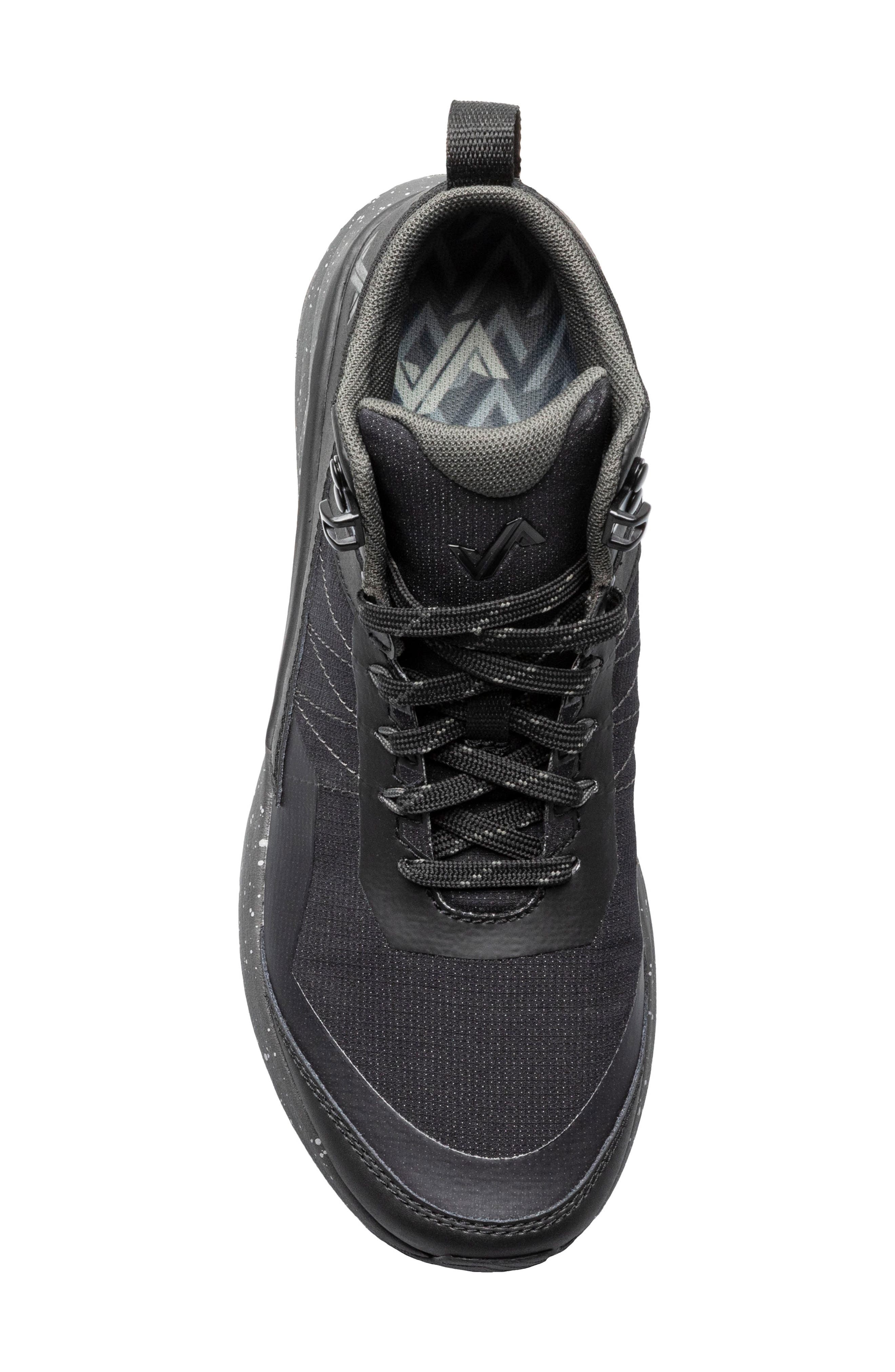 Forsake Cascade Peak Mid Waterproof Hiking Shoe, Alternate, color, Black