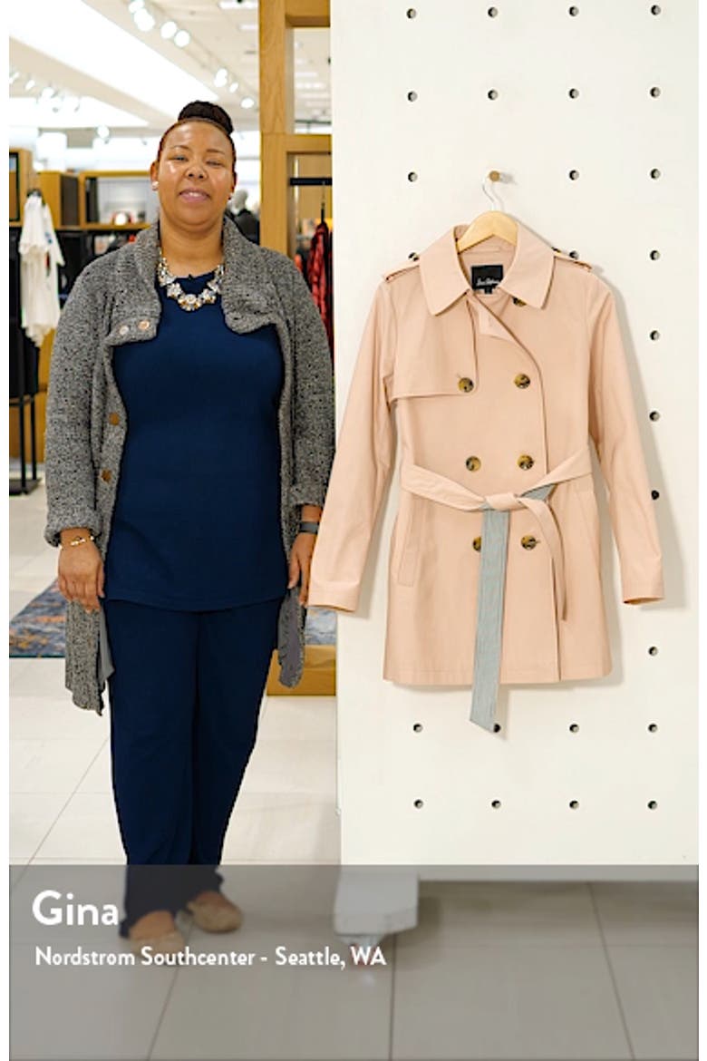 Short Trench Coat video