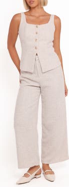 Petal & Pup Greta Tweed Vest & Pants Set