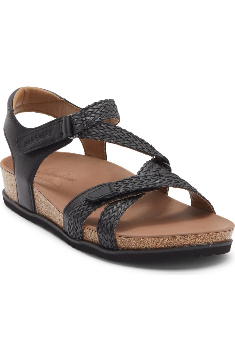 SKECHERS Arch Fit Grandola Sandal, Main, color, Black
