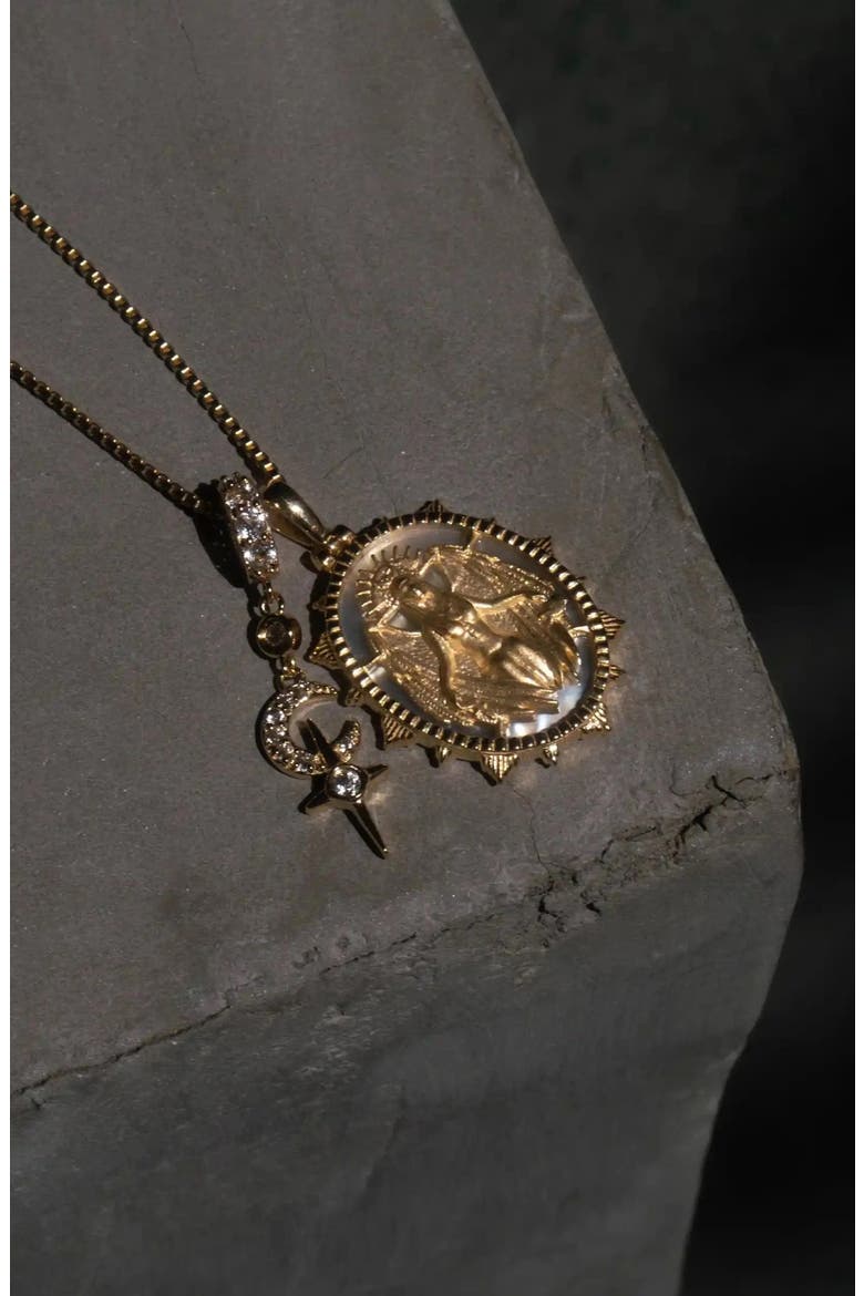 Special Edition Lilith Pendant Necklace, Alternate, color, 14K GOLD VERMEIL