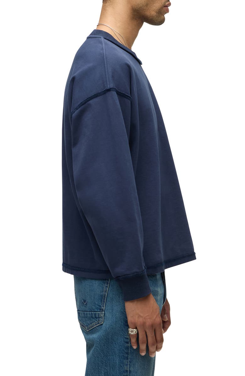 Hudson Jeans Heavyweight Cotton Long Sleeve T-Shirt, Alternate, color,