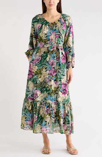 Tommy Bahama Jungle Jewels Metallic Maxi Dress