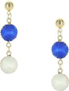 OLIVIA WELLES Jesse Druzy Drop Earrings