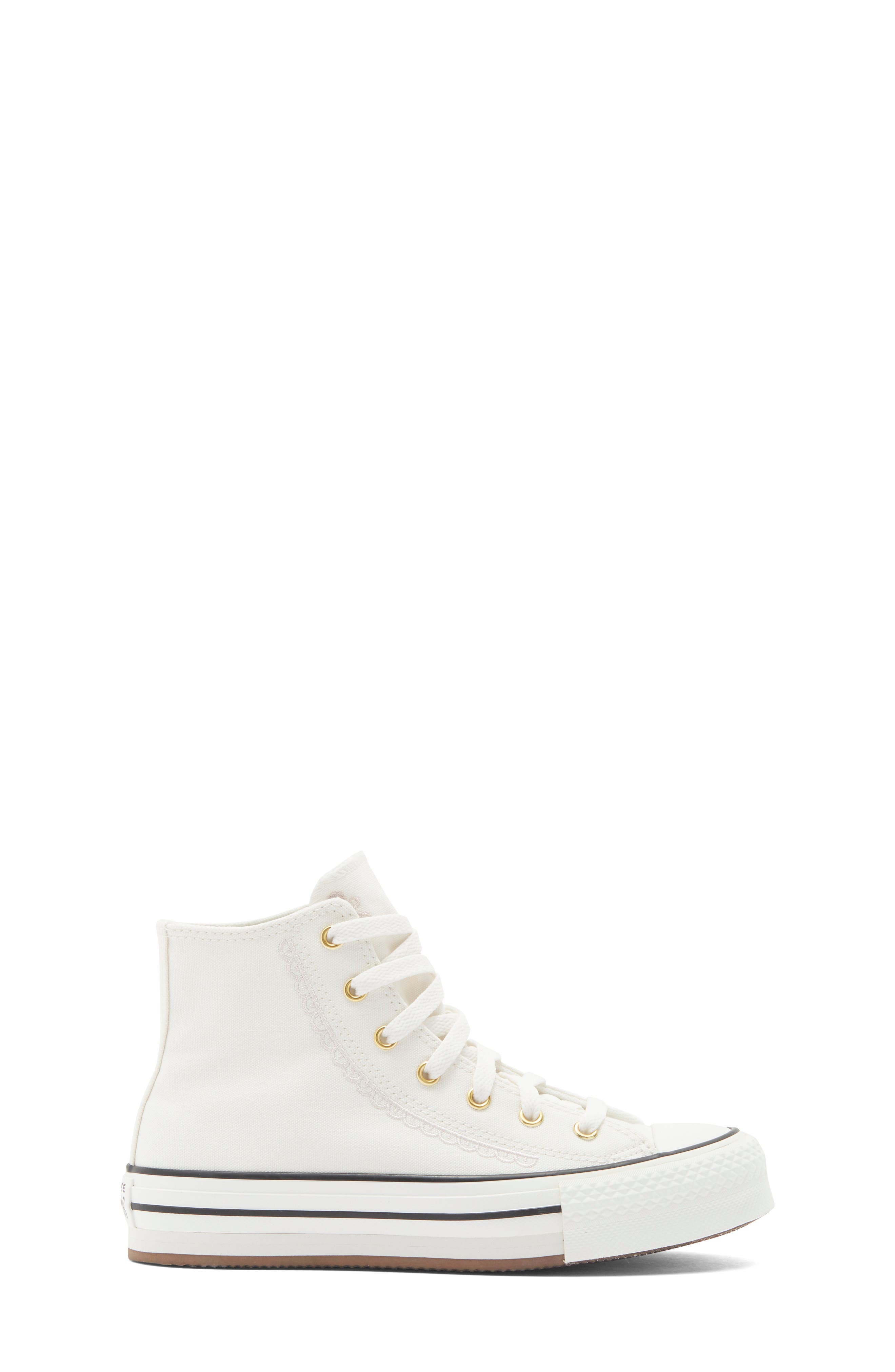 Kids' Chuck Taylor® All Star® Lift Platform High Top Sneaker, Alternate, color, VINTAGE WHITE/ VINTAGE WHITE