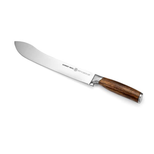 Schmidt Brothers Cutlery Zebra Wood 6-piece Bbq Knife Set In Brown
