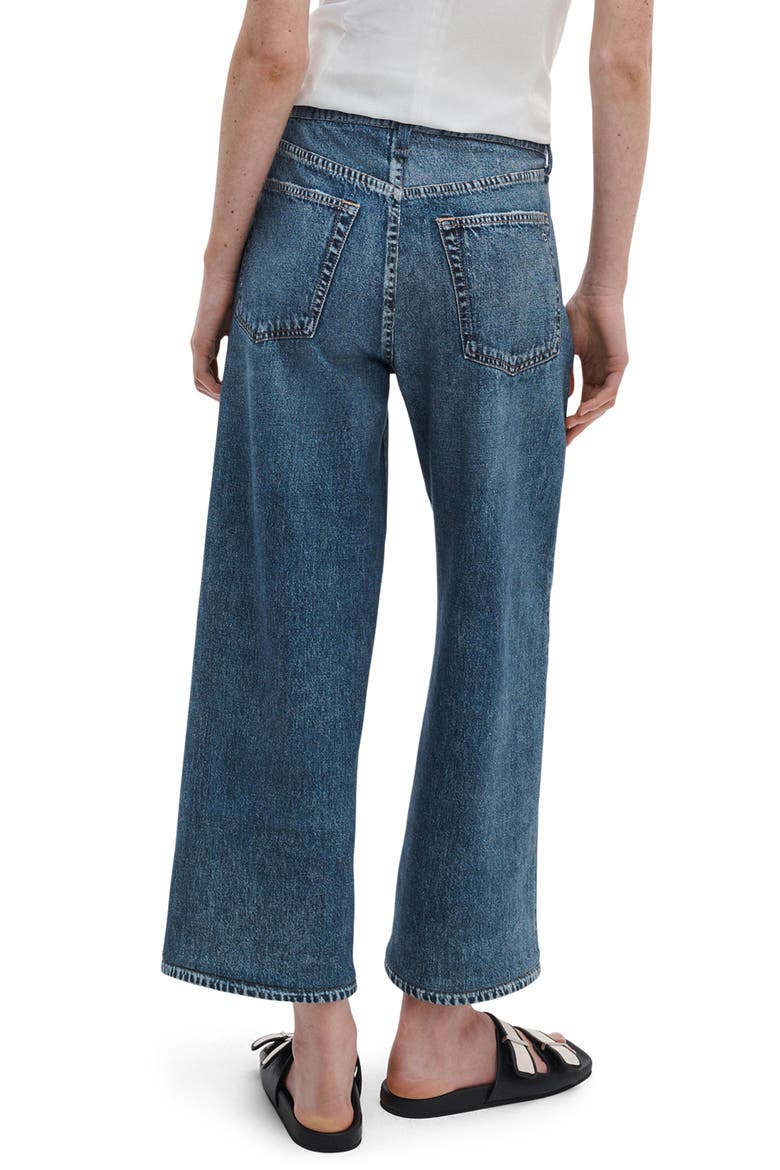rb Miramar Andi Ankle Wide Leg Cotton Terry Sweatpant Jeans, Alternate, color, KIMBR