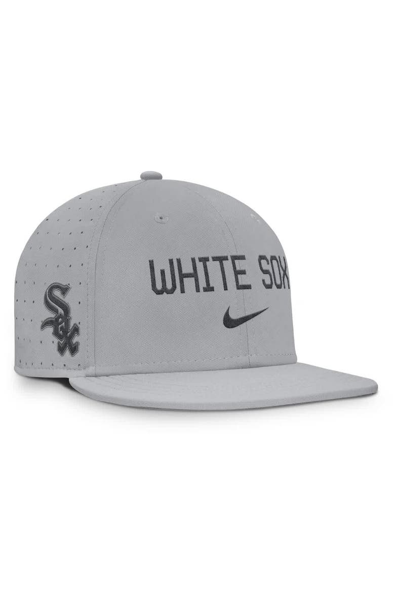 Nike Men's Nike Gray Chicago White Sox True Performance Fitted Hat, Main, color, Gray