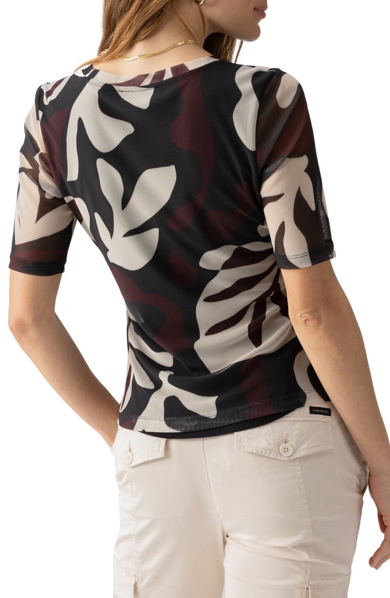 Sanctuary Perfect Mesh T-Shirt, Alternate, color, 