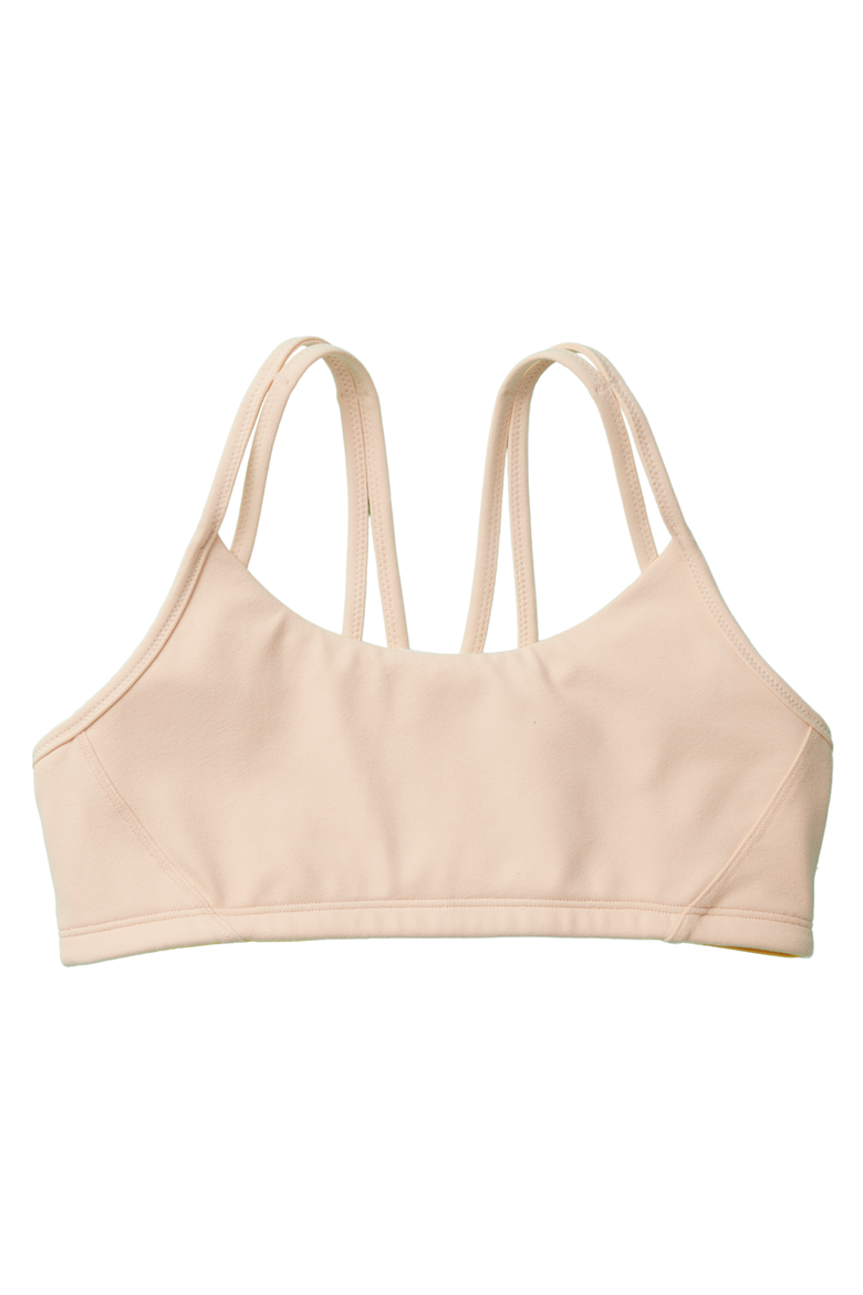 Luna Strappy Sports Bra, Alternate, color, Doe